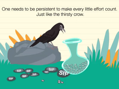 AMFI | #ELSSkiPaathshaala | Story # 1 - The Thirsty Crow